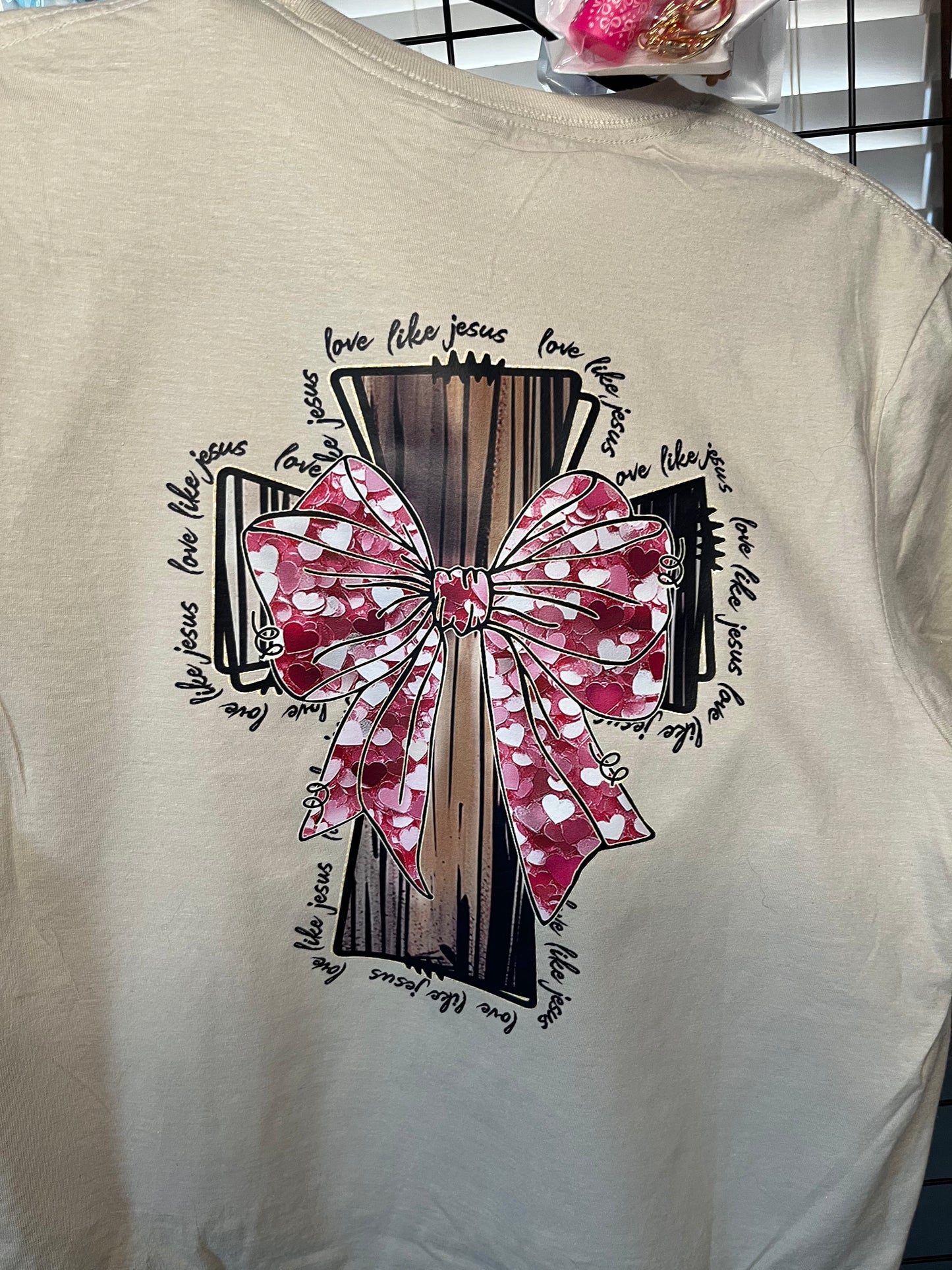 Cross with bow