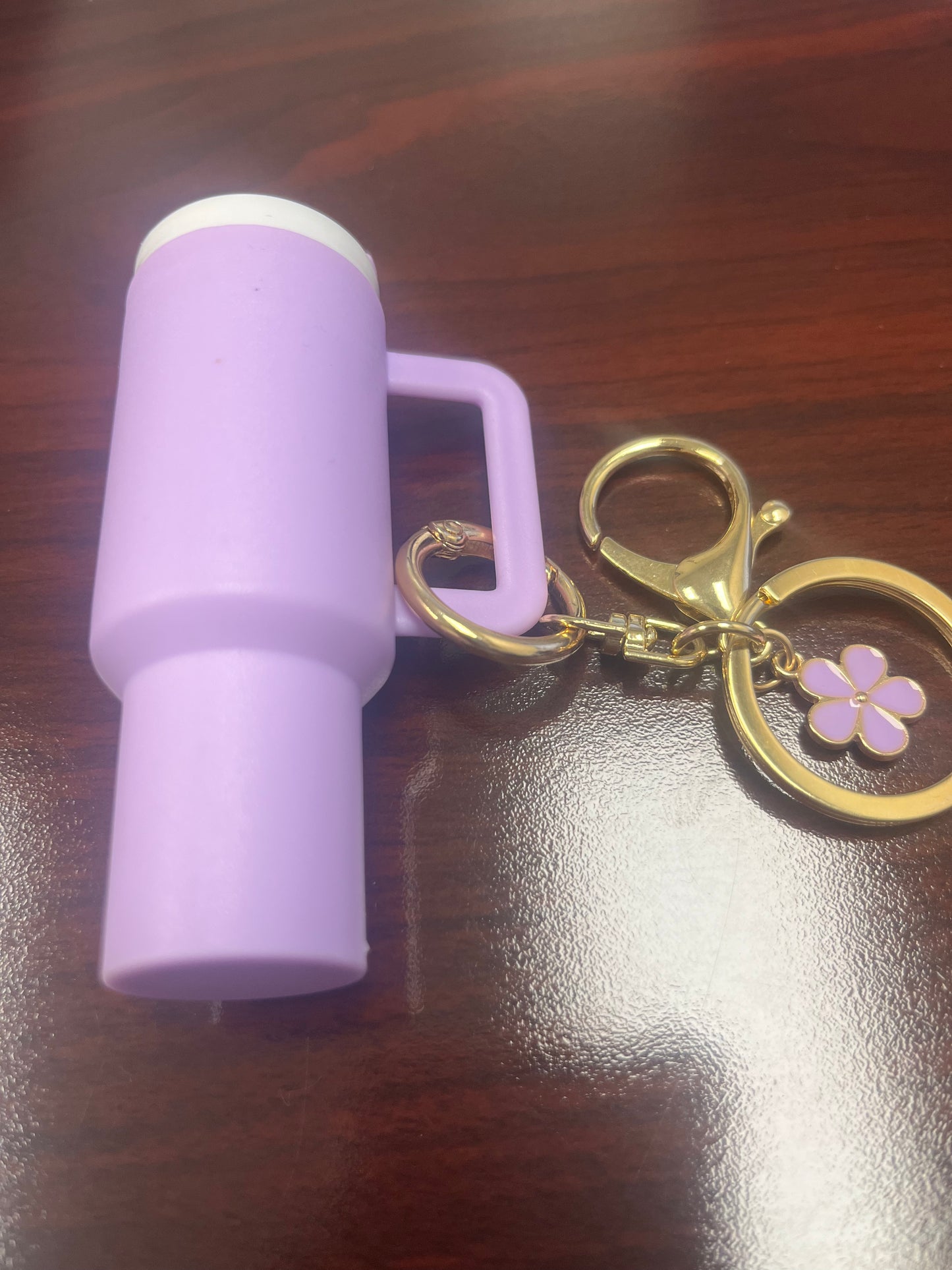 Mini tumbler key chain