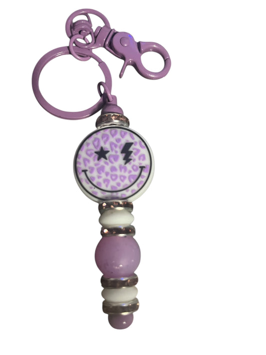 Smiley keychain