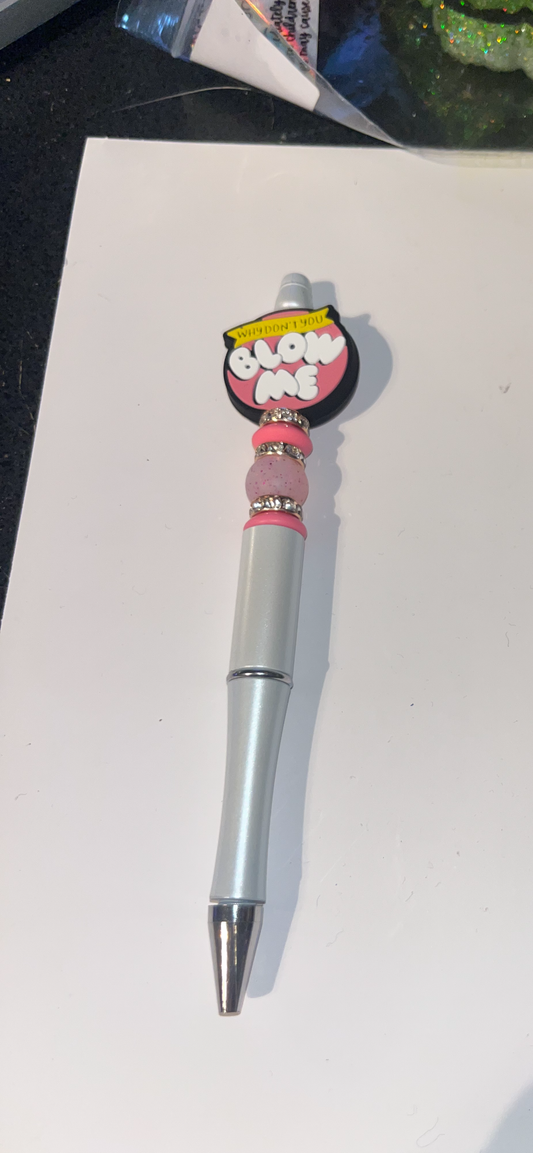 Blow pop pen